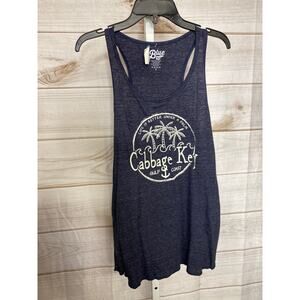 NWT Blue 84 Men's Small Cabbage Key Golf Coast Sleeveless Tank Top Shirt